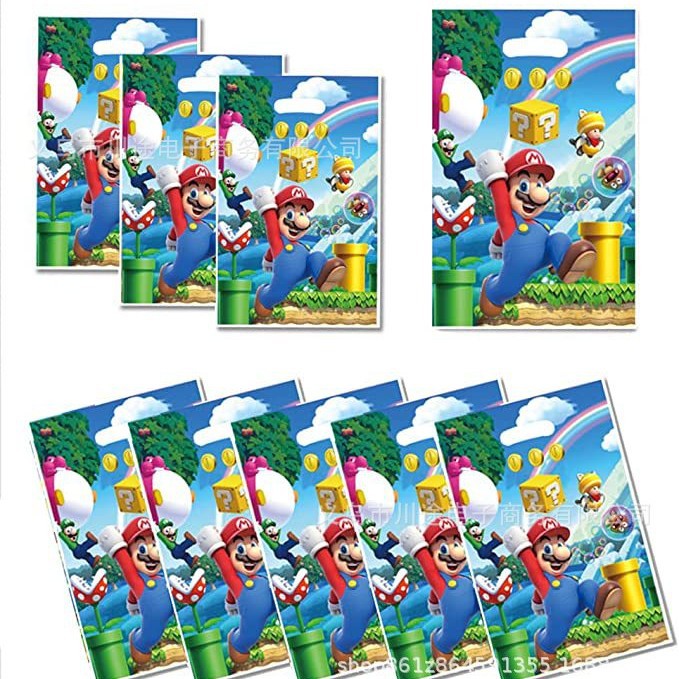 Fábrica directa bolsa de regalo de dibujos animados para niños fiesta de cumpleaños bolsa de regalo película perlada bolsa de regalo PE ahora