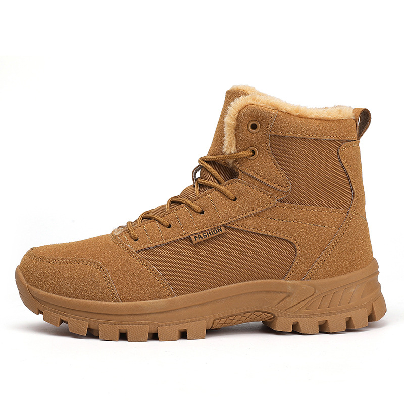 Zapatos de montaña al aire libre de explosión transfronteriza, zapatos de montaña antideslizantes y resistentes al desgaste de hombre, zapatos de montaña de crucero, amortiguación ligera y tercifeo