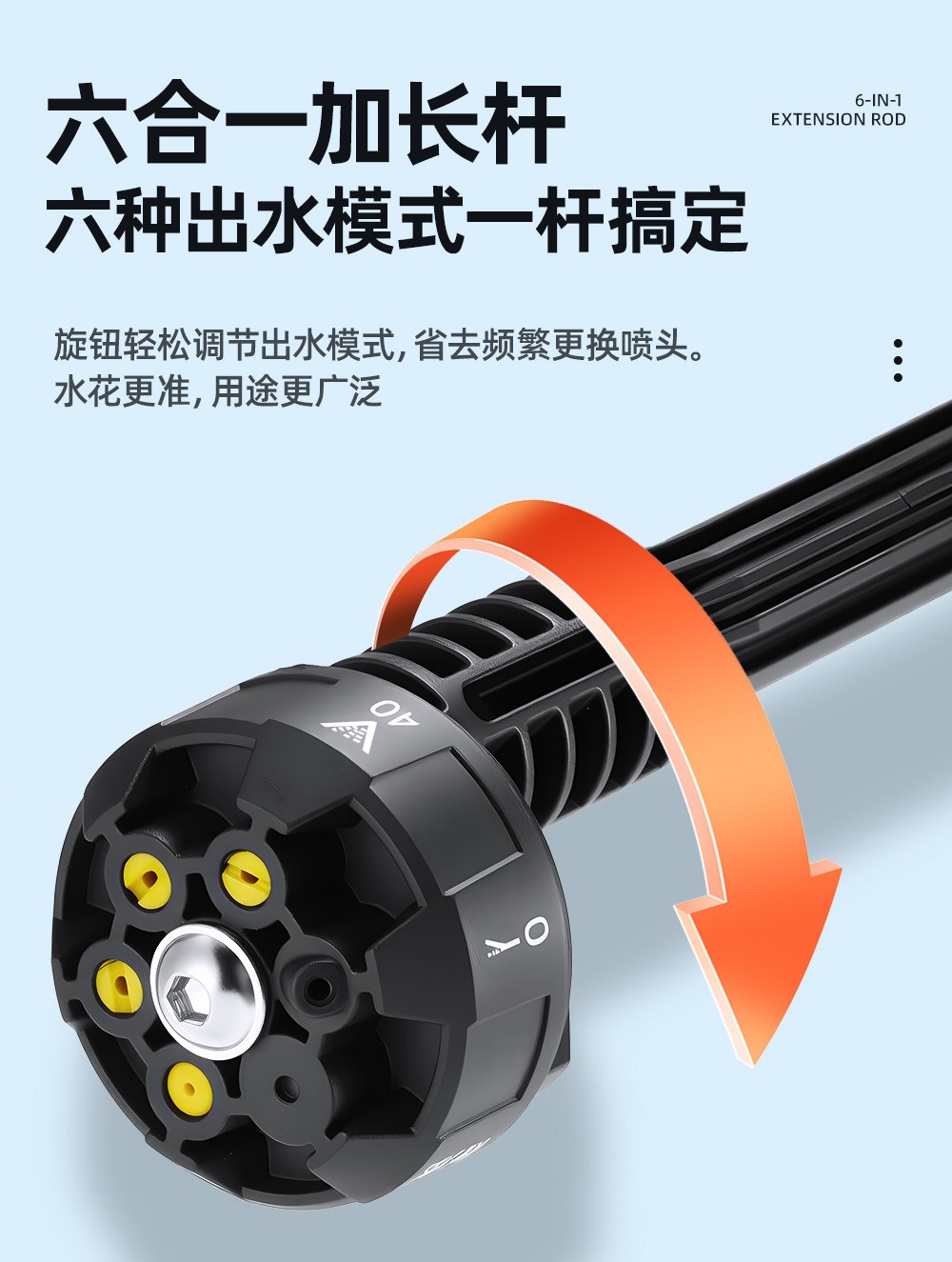 Suitable for Deli car wash high-pressure water gun, home-use wireless car washer, high-power rechargeable lithium battery, pressure-enhanced cleaning