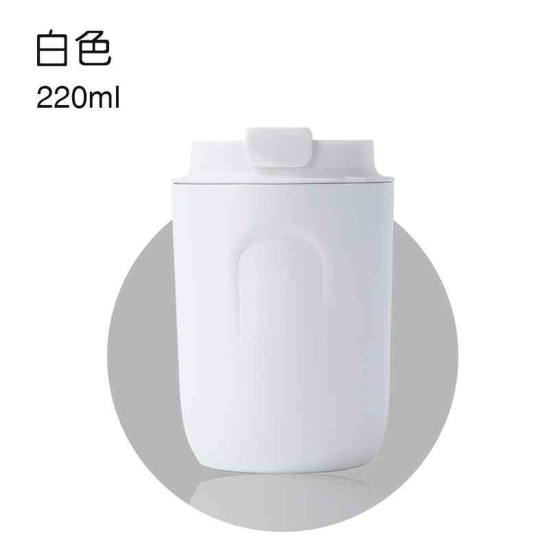 Mini taza de café 316 Acero inoxidable portátil ventosa moda práctico regalo taza tres D Impresión logotipo al por mayor