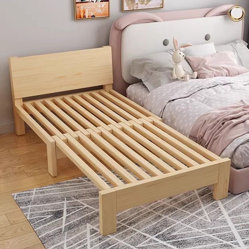 All Solid Wood Pull-Out Sofa Bed, Retractable Balcony Sofa Bed, Dual-Purpose Splicing Bed, Multi-Functional Dual-Purpose Pull-Out Bed