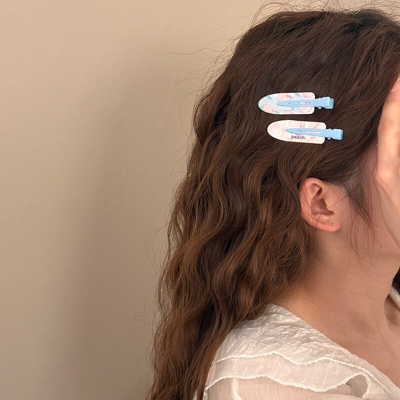 新しいクリエイティブ学生漫画かわいいフルーツシリーズヘアピンブドウスイカメイクアップクリップヘアピンヘアアクセサリー在庫あり|undefined