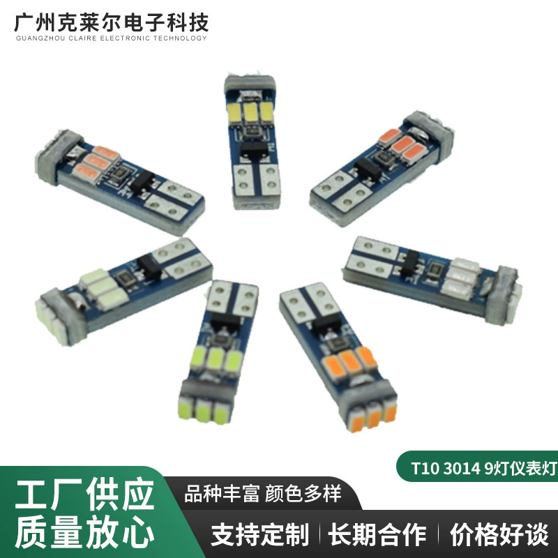 Автомобиль подсветка LED T5 3014 9SMD подсветка прибора кондиционер свет шестерни LED AliExpress Amazon