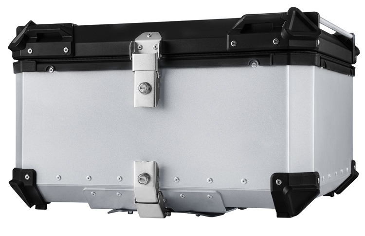 25/32/36/45/55/65/80/100 Liter All-Aluminum Alloy Tail Box with Quick Release, Lock, and Waterproof Features for Motorcycles