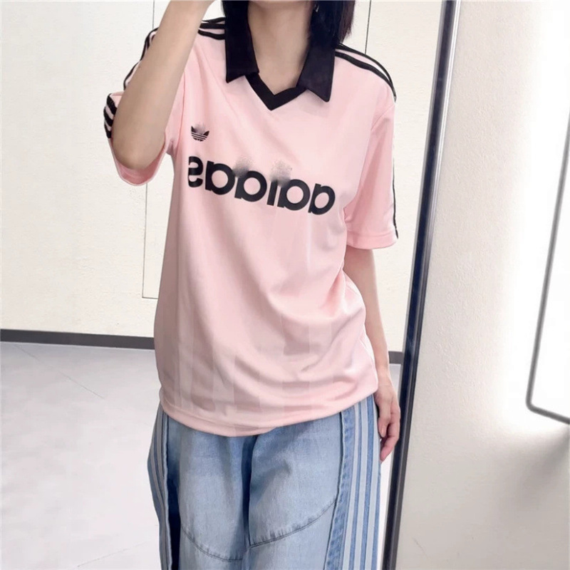Cross-Border Summer Clover Fashion Trendy Sports T-Shirt for Men and Women, Loose Fit, Slimming, Simple and Versatile Short-Sleeve Top Cross-Border Summer Clover Fashion Trendy Sports T-Shirt for Men and Women, Loose Fit, Slimming, Simple and Versatile Short-Sleeve Top