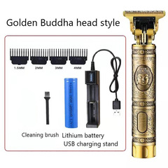 Hair clipper, beauty electric push cutter, electric dragon and phoenix electric razor, metal Buddha head knife, light carving pet hair dryer