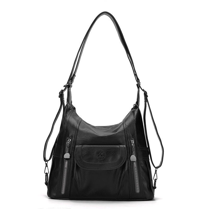 New shoulder bag, women's bag, trendy, versatile, simple, fashionable, large capacity, hand-held, diagonal cross handbag_voghion.com