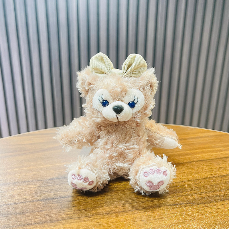 ネット赤爆金裸公仔シェリー薔薇ぬいぐるみかわいいベアー人形カップルかばん掛け誕生日プレゼント|undefined