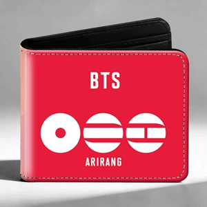 BTS BTS ARIRANG HD трехмерная вогнутая и выпуклая 3D-игра интернет-знаменитости трансграничная электронная коммерция кошелек для монет с героями мультфильмов