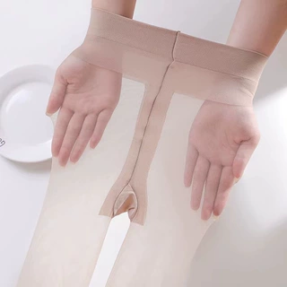 0DT档无痕隐形美腿丝袜 春夏超薄款防勾丝打底连裤袜女长筒袜子
