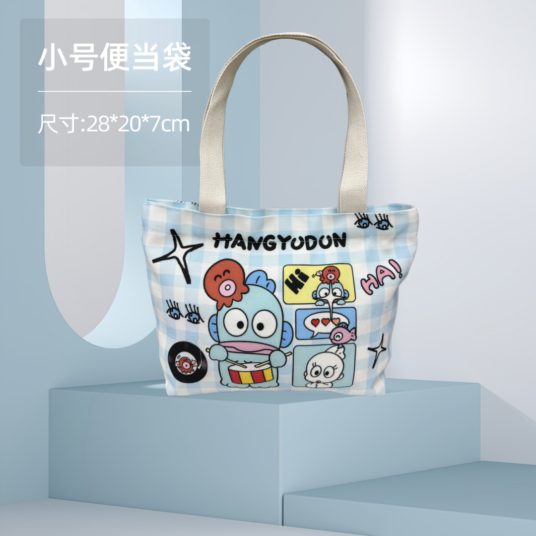 Pez payaso 1; pequeña bolsa bento 28*20*7cm