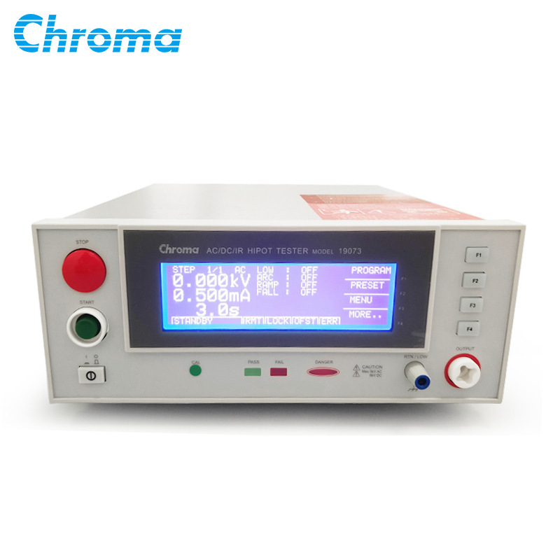 致茂Chroma19073交直流耐压绝缘测试仪 安规测试仪 可罗马耐压仪