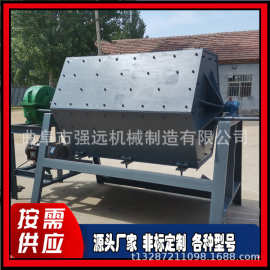 3米长滚筒除锈设备 小零件抛光机 六角滚筒抛光机图片