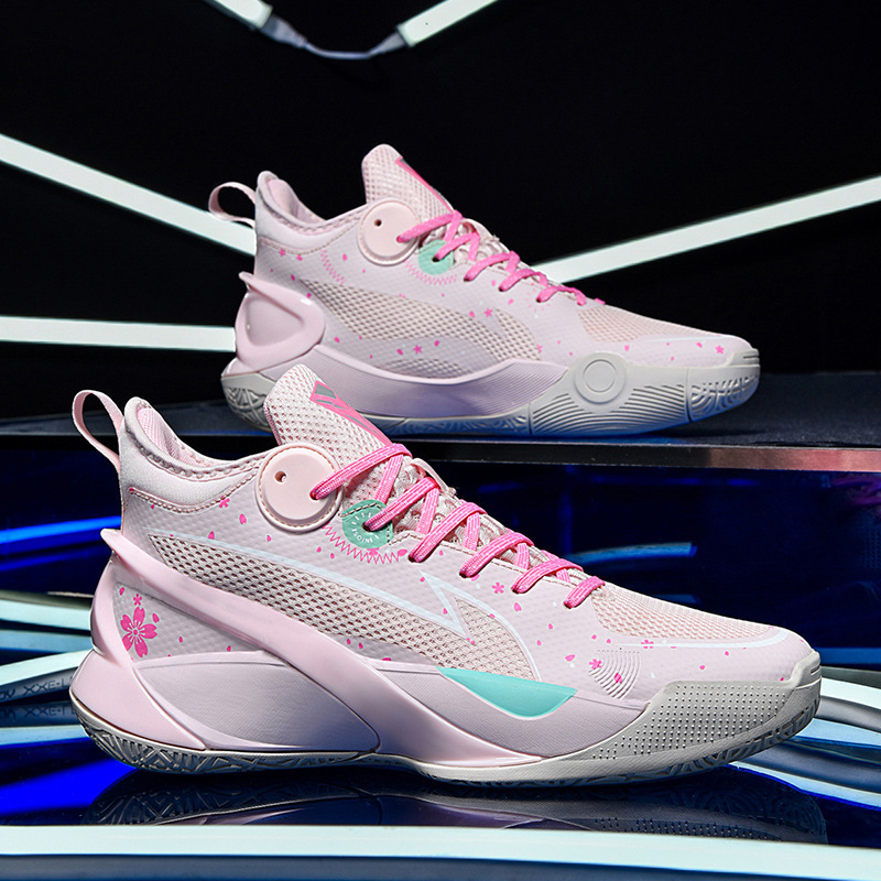 Basketball Shoes Men's Shoes New Summer Breathable Mesh Trendy Running Shoes Thick-soled Casual sneaker for Teenagers and Students