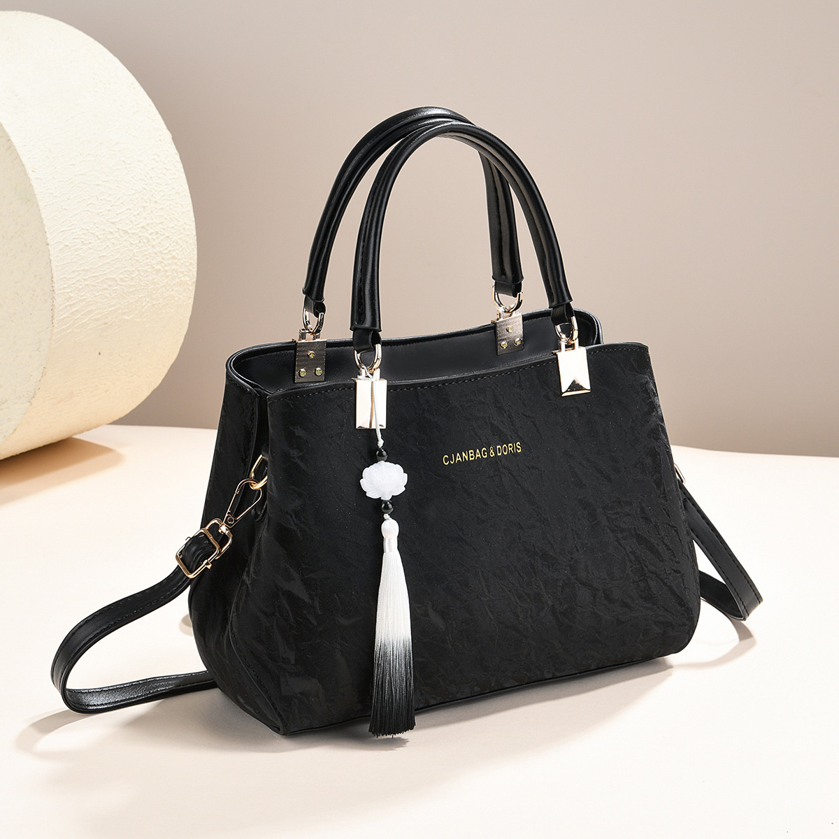 2026 nuevo retro estilo de moda nacional fresca textura bolso de mano de viaje universal mochila de hombro para el Día de la Madre para la madre