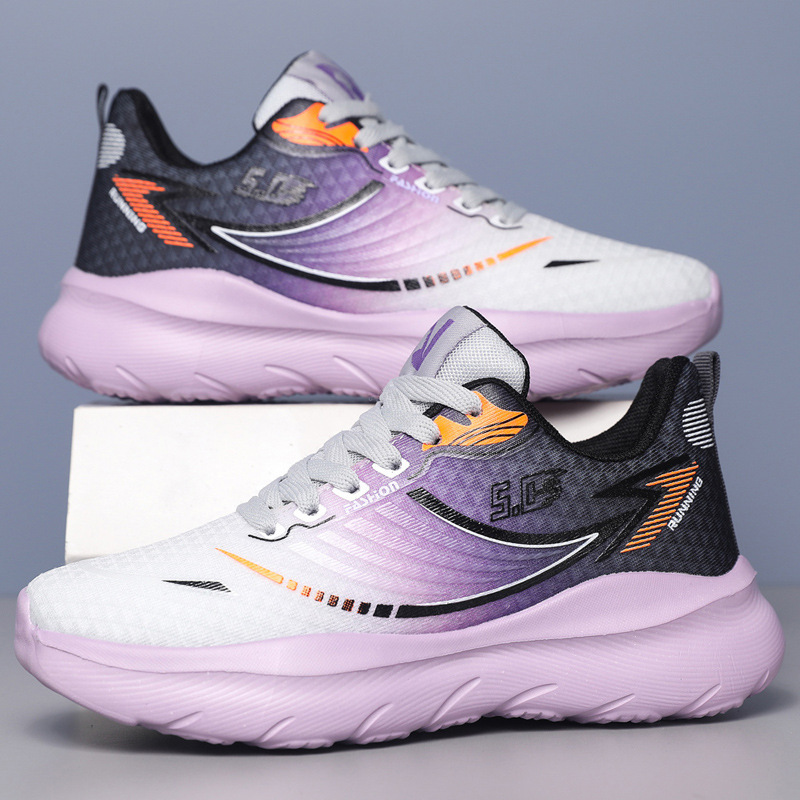 2025 nuevos zapatos deportivos ligeros para hombres y mujeres, zapatos casuales, moda transpirable, zapatos de hombre de todo fósforo, zapatos de mujer, zapatos de suela gruesa de primavera y otoño