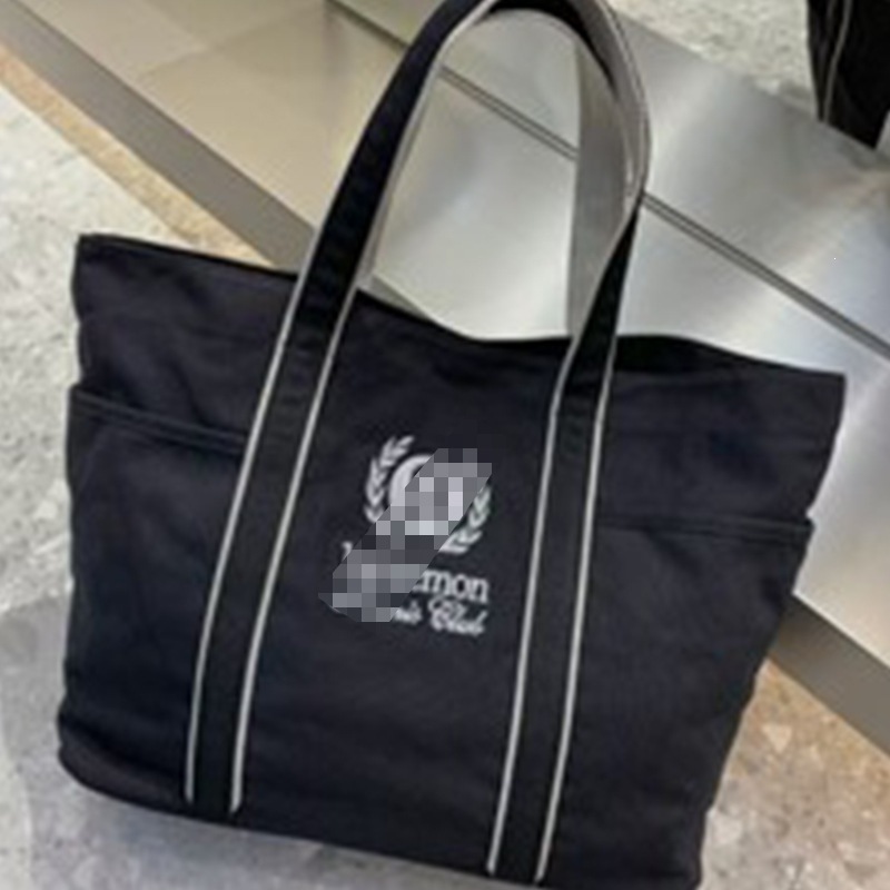 lululemon Daily 20L多口袋大容量网球单肩托特包帆布包网球包潮