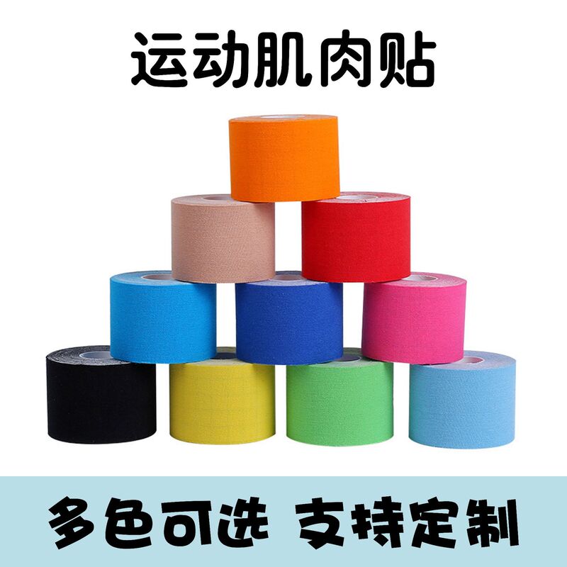 Comfortable Cross-Border Ready-Made Kinesio Muscle Patch Wrist Pads, Knee Pads, Ankle Pads, Elbow Anti-Freeze Boxer Protection