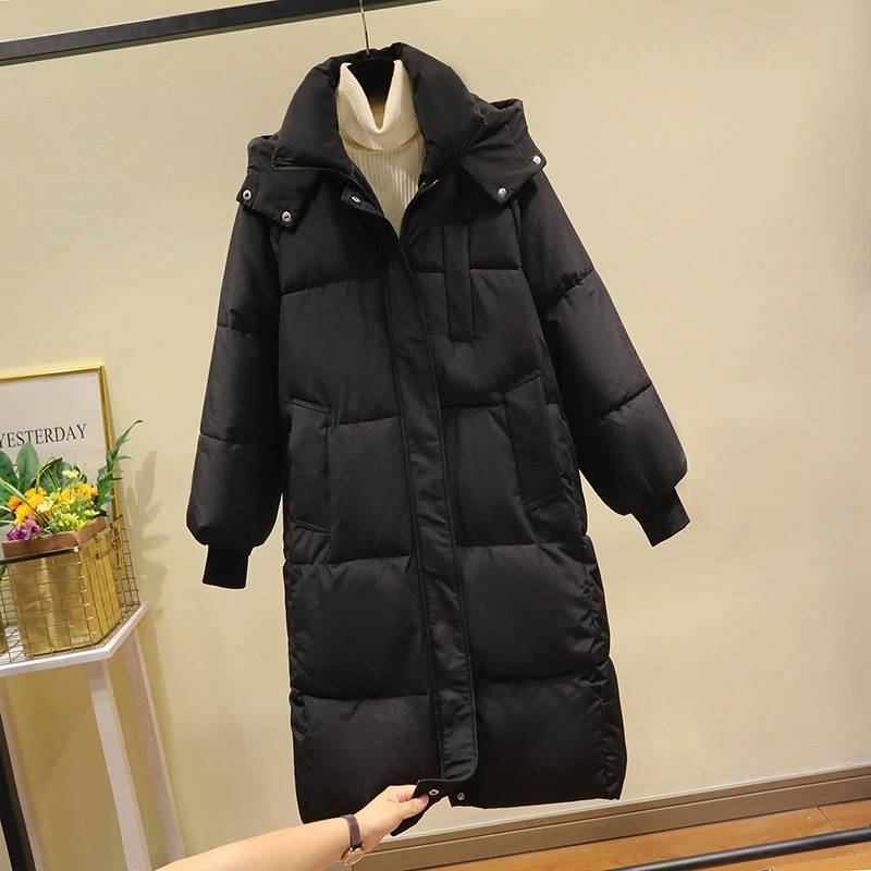 Толстая пуховая хлопчатобумажная куртка