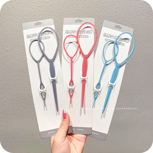 Hair braiding tool for adults and children, hair styling artifact, hair pin, girls' hair tying, hair piercing, hair tying comb