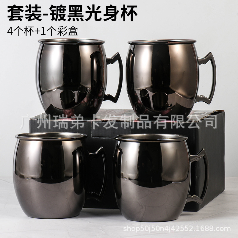 Negro brillante (Caja 4 PCS/color)