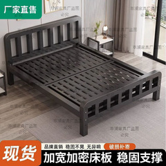 铁艺床加粗加厚出租屋次卧铁艺床家用铁艺床出租单人床加固成人床