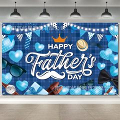 Xiyin temu Amazon 父の日背景布パーティー誕生日パーティーバナー写真小道具卸売
