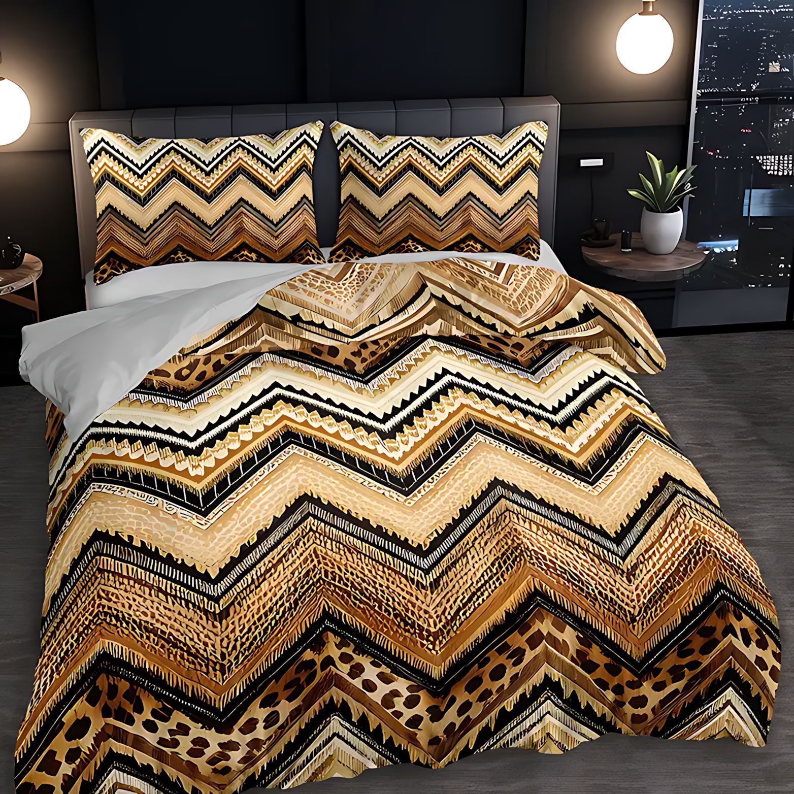 TEMU / JIT nuevo patrón geométrico de impresión digital de alta definición de impresión digital confortable edredón de lana abrasiva