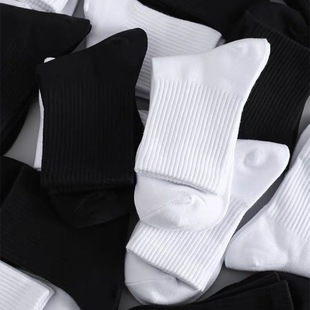 Special offer summer spring and autumn mid-tube socks for men and women deodorant sweat-absorbent sports not easy to pilling tide socks lovers socks