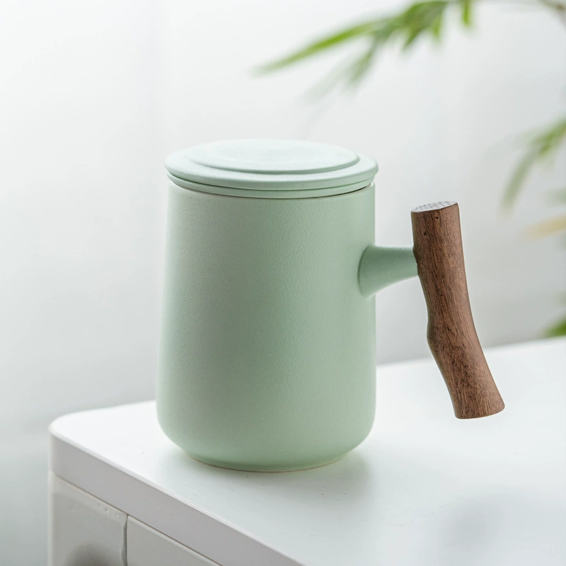 Ceramic filter, capacious tea cup