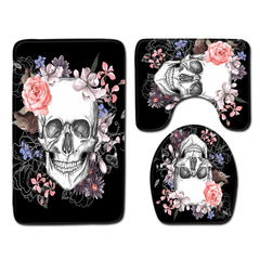 馬桶三件套地墊浴室衛生間地毯門墊亞馬遜wish速賣通ebay代發