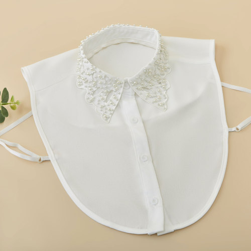 Pure cotton shirt fake collar for women spring, summer, autumn and winter all-match shirt collar decorative collar collar new fake collar on behalf of
