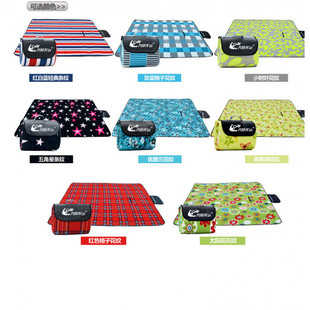 M6X Explores the Boundless Outdoor Camping Mat Picnic Mat Oxford Cloth Oxford Acrylic Velvet Mat Climbing Mat Portable Wild
