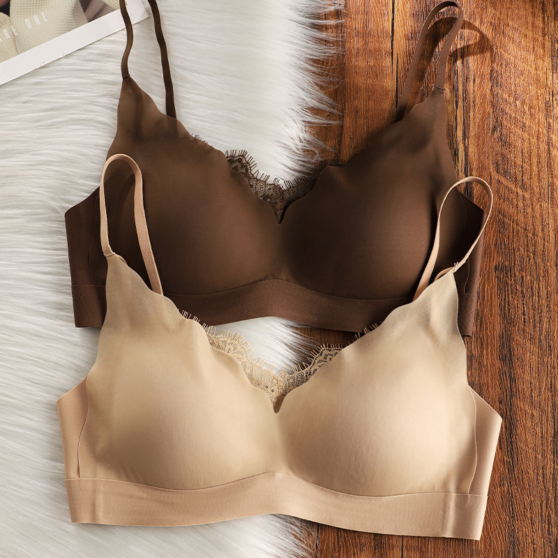 Price Control 79 Original 83% Modal Seamless Underwear Women's Small Breast Gathering and Enlarging French Lace Bra Price Control 79 Original 83% Modal Seamless Underwear Women's Small Breast Gathering and Enlarging French Lace Bra