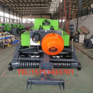 Трактор группы небольшой Квадратный пресс-подборщик Пастбище Рис Пшеница Солома тюк машина небольшой Пучок