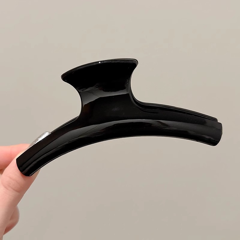 Horquilla de temperamento elegante francés, pinza de tiburón de acrílico para mujer, pinza de agarre grande, accesorios para el cabello, horquilla de sensación de alta calidad al por mayor