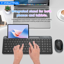 KM98 Office Keyboard and Mouse Set with Wireless Charging fo
