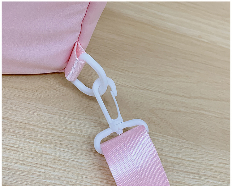 Cute and versatile pain bag, new large-capacity student commuting crossbody bag, Korean version hand-held transparent single-shoulder bag for women wholesale undefined