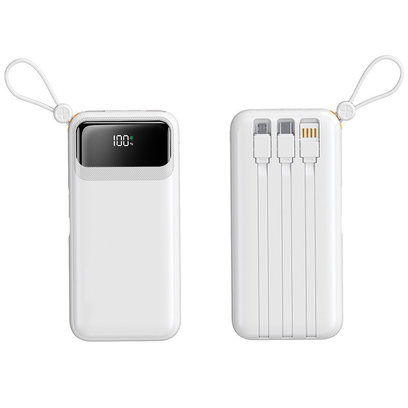 Certificación 3C nuevo estándar nacional súper rápido tesoro de carga con cable portátil compacto regalo de alimentación móvil personalizado transfronterizo