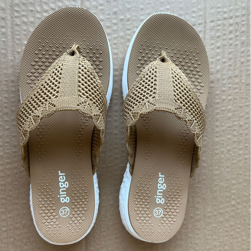 Women's flip-flops women's yoga mat comfortable walking flip-flops slip-on indoor outdoor summer slippers