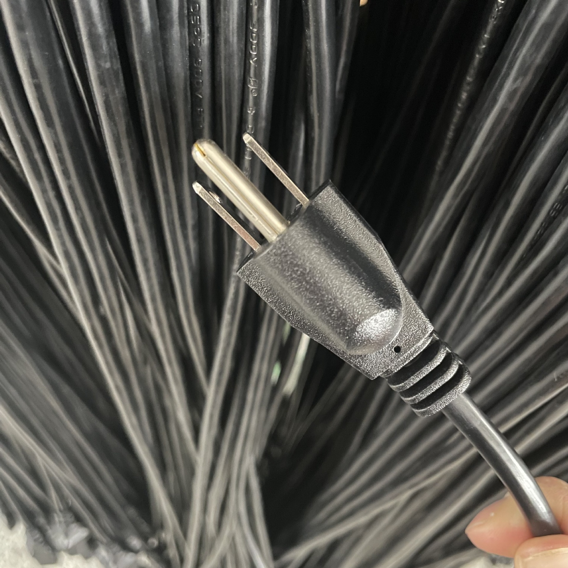 专业生产高品质美式电源线美规美标电源线配SJT 18AWG*3C电源线