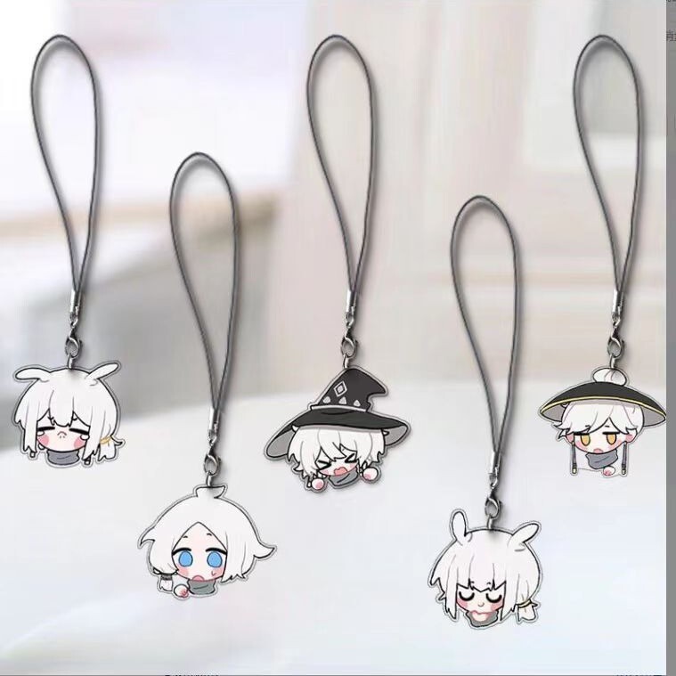 Light Encounter Peripheral sky White Bird Wizard Suit Beginning Two-dimensional Mobile Phone Mobile Phone Chain Best Friend and Classmate Pendant for Birthday Light Encounter Peripheral sky White Bird Wizard Suit Beginning Two-dimensional Mobile Phone Mobile Phone Chain Best Friend and Classmate Pendant for Birthday