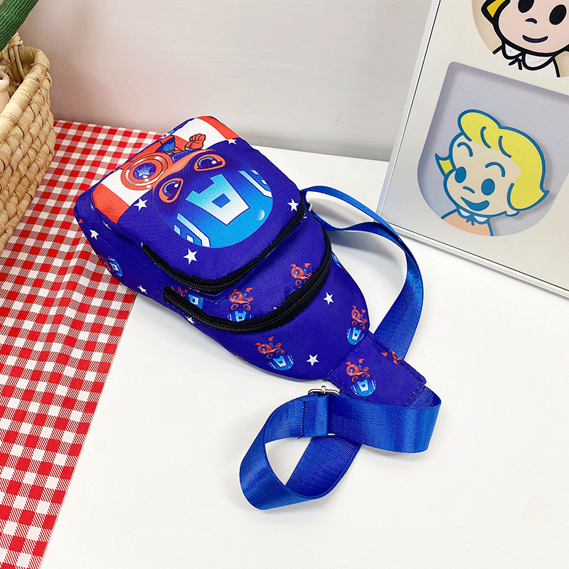 New children's chest bags with trendy and cool prints, single-shoulder bags, perfect for boys' casual outings, and wholesale crossbody bags undefined