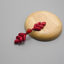 旗袍盘扣扣子国风麦穗树叶扣复古汉服手工编织纽扣民族风装饰辅料