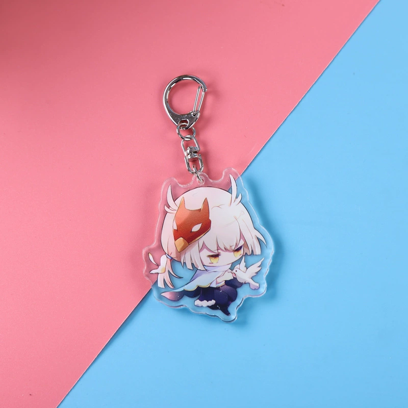 Keychain with bow, backpack, pendant, Birthday gift
