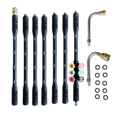 Steel Exterior Wall Eaves Cleaning High pressure car wash water gun
