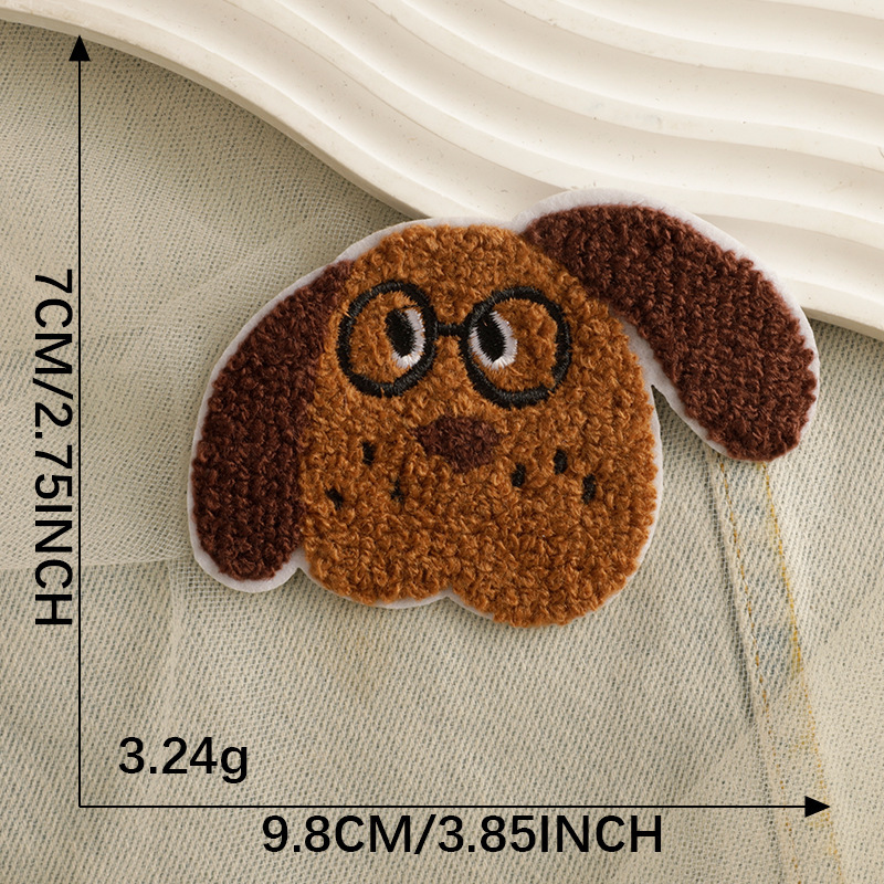 刺繍の表の標識のバッジのタオルはかわいい動物の刺繍を刺繍して服の帽子のアクセサリを貼ってパッチの布を飾ります。|undefined