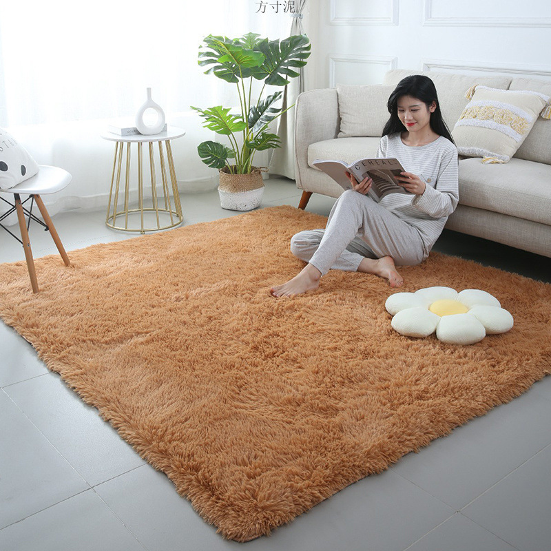 두꺼운 카펫 침실 인터넷 유명인 소녀 침대 옆 베이 윈도우 담요 다다미 거실 방 전체 담요 원피스 도매