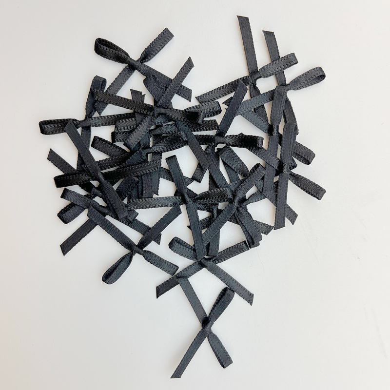現物ミニ蝶結び0.3cmリボン小蝶結び下着半ズボン靴下アクセサリー蝶結びおもちゃ|undefined