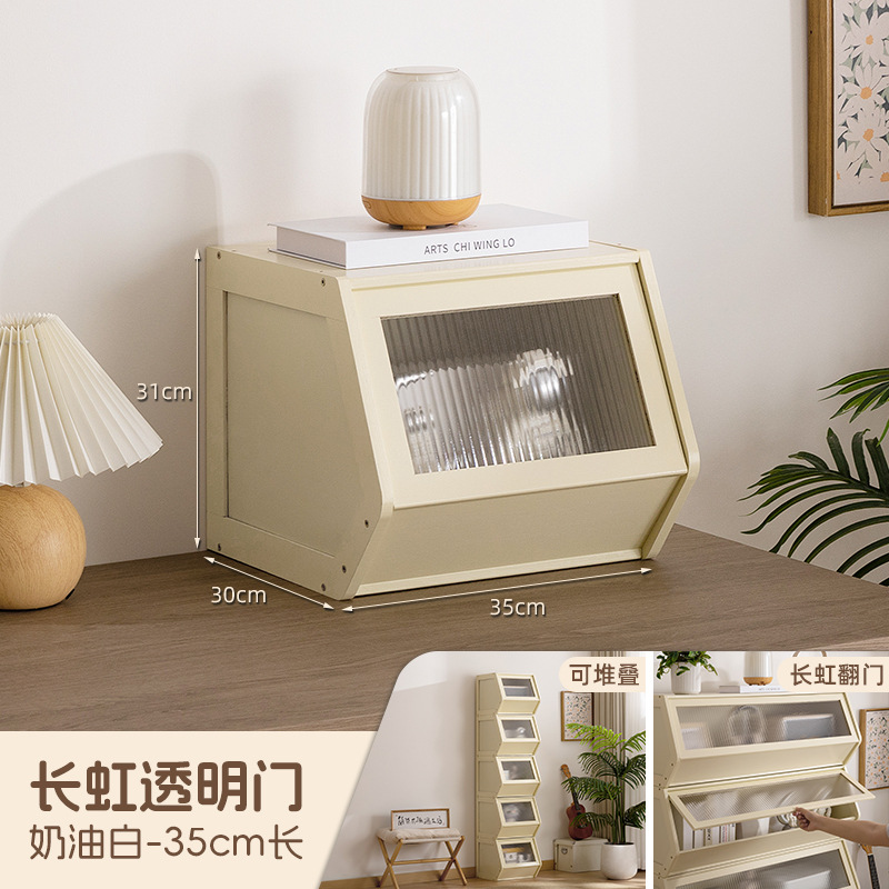 本棚収納ラックリビングルームキャビネットドア収納キャビネット一体型格子キャビネットディスプレイキャビネット床置き多層組み合わせキャビネット本棚